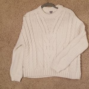 Cream Knitted Sweater